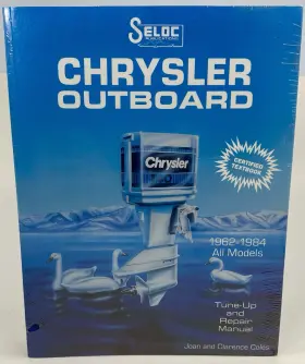 018-7 Seloc Chrysler Outboard Marine 1962-1984 Tune-up Repair Manual # New