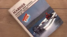 024185760696 Clymer 1990-1993 Mariner 2.5-275 Hp Outboard Shop Manual - Used