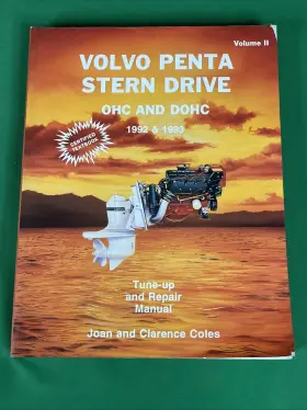 038-1 Volvo Penta Stern Drive Ohc And Dohc 1992 1993 Tune-up Repair Manual Vol