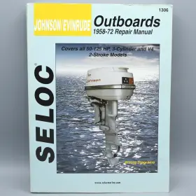 1306 Seloc Johnson Evinrude Outboards 1958-72 Repair Manual