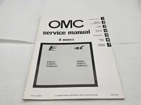 392069 1981 Omc Evinrude Johnson Service Manual 4 Models E4 J4 #392069 - Read