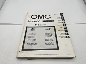 392075 1981 Omc Service Manual V-4 Models E90 E115 E140 J90 J115 J140 V4 #392075 - Read