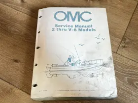 392790 Johnson Service Manual Models 2 Thru V-8 - Used