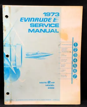 4901 1973 Evinrude Oem Mate 2 Hp See Cover Photo For Models Good