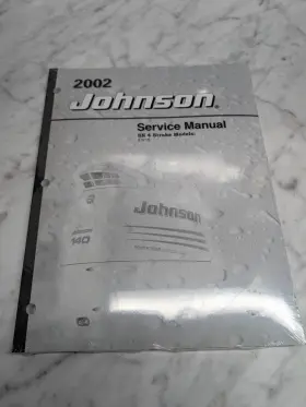 5005470 Sealed Johnson Evinrude Brp Service Manual Model Inch Sn 9.9 15 Hp 4 Stroke