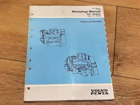 5005471 1995 Volvo Penta Hu And Early Nc Models Engine Components Workshop/service Manual