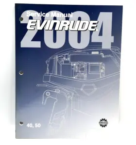 50056342 5005642 2004 Evinrude Sr E-tec 40 50 Hp Models Oem Service Manual P/n Vg
