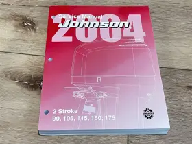 5005647 2004 Johnson 2 Stroke 90 105 115 150 175hp V4 V6 Service Manual