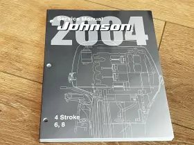 5005651 2004 Johnson 4 Stroke 6 8 Hp Service Manual - Used