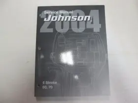 5005659 2004 Johnson 4 Stroke 60hp 70hp Service Repair Shop Workshop Manual Oem