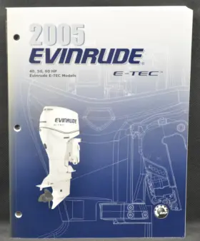 5005968 2005 Evinrude 40 50 60 Hp So E-tec Models Oem Service Manual