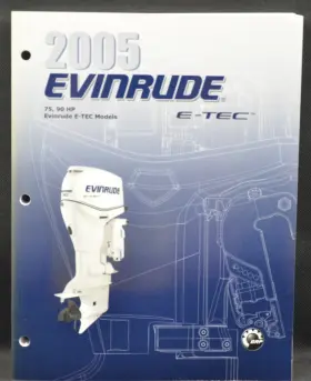 5005970 2005 Evinrude 75 And 90 Hp So E-tec Models Oem Service Manual