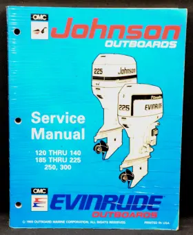 185-225 500612 1994 Johnson Evinrude Er Lv90 120-140 250 300 Hp Service Manual