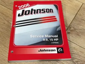 5006564 2006 Johnson 9.9 15 Hp 2 Stroke Service Manual - Used