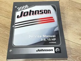 5006590 2006 Johnson 9.9 15 Hp 4 Stroke Service Manual - Used