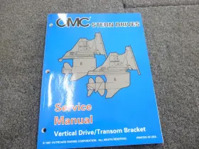 501198 Free Ship 1998 Omc Volvo Outdrive Vertical Transom Bracket Service Manual