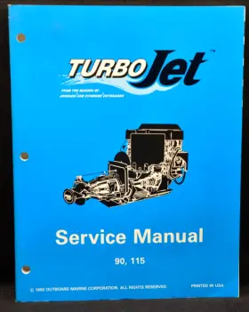 502138 1994 Johnson Evinrude Er Turbo Jet 90 115 Hp Models Service Manual Vg