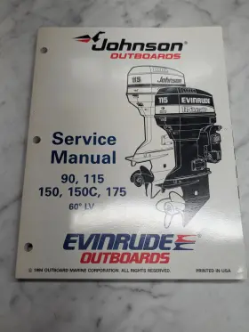 503151 Omc Johnson Evinrude Service Manual Inch Eo 90 115 150c 175 Hp 60 Lv #503151
