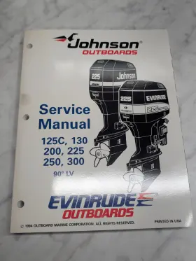 503152 Omc Johnson Evinrude Service Manual Eo 125c 130 200 225 250 300 Hp 90 Lv