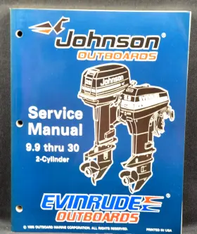507122 1996 Johnson Evinrude Ed 9.9 Thru 30 Hp 2-cylinder Models Service Manual