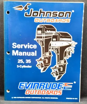 507123 1996 Johnson Evinrude Ed 25 35 Hp 3-cylinder Models Service Manual