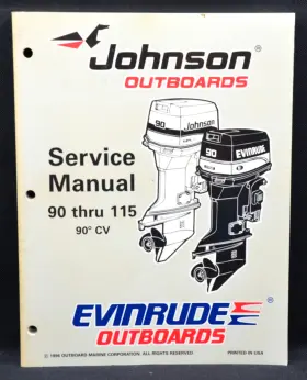 507267 1997 Johnson Evinrude Eu 90 Cv Thru 115 Hp Models Service Manual