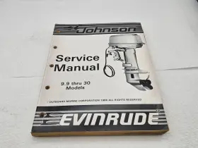 507615 1987 Johnson Evinrude Cu 9.9 10 11 14 15 20 25 28 30 35 Manual P/n - Rd