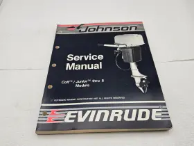 507659 1988 Johnson Evinrude Cc Colt Junior Thru 8 Models Service Manual P/n -rd