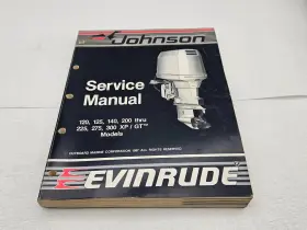 507664 1988 Johnson Evinrude 120 125 140 200 225 275 300 Xp/ Gt Manual P/n -read