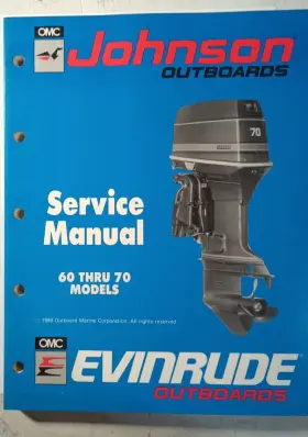 507873 1990 Johnson Evinrude Inch Es 60 Thru 70 Hp Outboard Service Manual