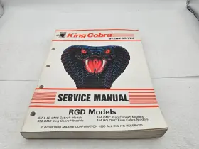 507954 Omc Cobra Stern Drives Rgd Models 5.7 L Le 350 454 Ho Manual #507954 - Read