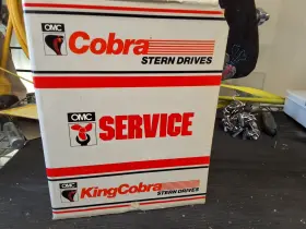 508288 Omc Cobra King Service Manuals Stern Drives Jv 6 Book Set P/n