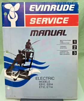 5086 New Genuine Evinrude Electric Service Manual 1974