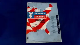 10655 5188 1976 Evinrude 9.9hp Models 10624 10625 10654 Service Manual - Used
