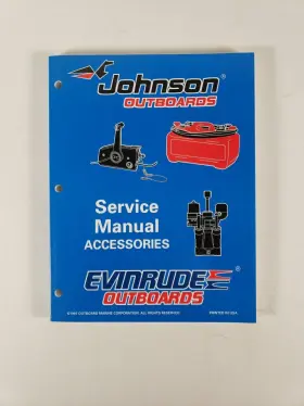 520213 Inch Ec Accessories Service Manual Johnson Evinrude P/n 1997