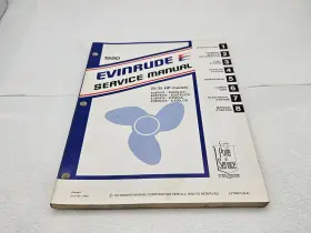 5492 1980 Omc Service Shop Repair Manual 25 35 Hp Models E25 E35 #5492 - Read