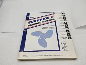5494 1980 Omc Evinrude Johnson Service Manual 70 75 Hp E70 E75 #5494 Oem - Read