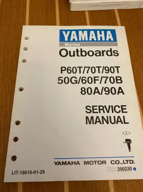 6h2-28197-z9-11 Yamaha 50g 60f 70b 75c 90a Engine 10/94 Edition Service Manual