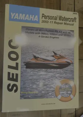 Sl9606-i 715568096067 Seloc 2002-2011 Yamaha Personal Watercraft All 4 Stroke Repair Manual Sl9606-i 715568096067 Seloc 2002-2011 Yamaha Personal Watercraft All 4 Stroke Repair Manual