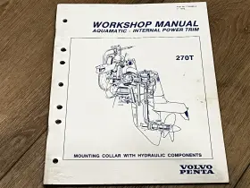 7726380-4 Volvo Penta Aquamatic - Internal Power Trim Workshop Manual Used