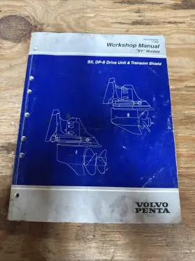 7797455-8 1998 Volvo Penta Workshop Manual Sx Dp-s Drive Unit Bn15 #82