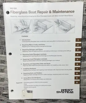 811343012830 West System Fiberglass Boat Repair And Maintenance 002 550 13th Edition 2004