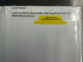 90-897347001 897347001 C1 Mercury Mercruiser Diagram Set Fourstroke S/n 0r235168 And Up New