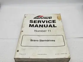 90-17431-4 1998 Mercury Mercruiser #11 Bravo Sterndrives Service Manual -pls Rd