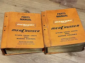 90-36232 1964 Kiekhaefer Mercruiser Stern Drive And Marine Engine Parts Manual Vol 1 2