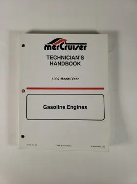 90-806535970 Mercruiser Technician Handbook 1997 Model Year Gasoline Engines P/n