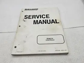 90-814705r1 Mercury Quicksilver Remote Controls Service Manual Pub 1997 - Read