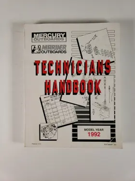 90-816981920 Mercury Outboards Mariner Technicians Handbook 1992 P/n