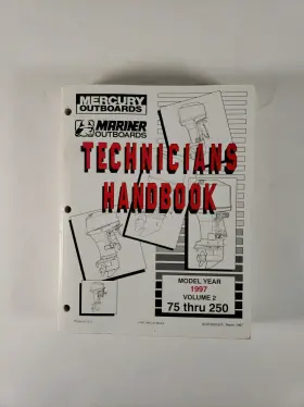 90-816981970 Mercury Mariner Outboards Technicians Handbook 1997 Volume 2 P/n