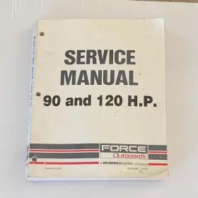 90-823267 1-293 Force Outboards 1-1293 90 And 120 H.p. Service Manual